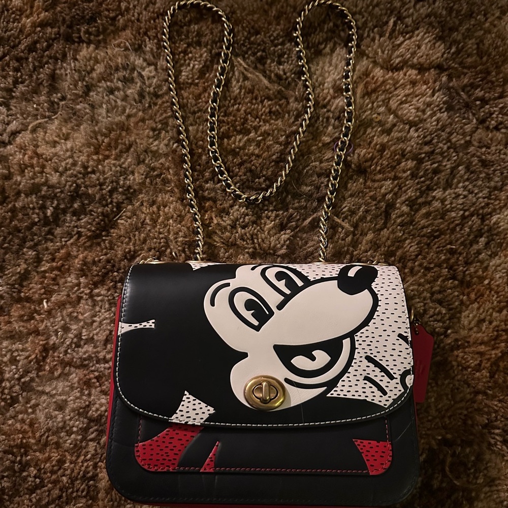 Coach X Mickey Mouse purse